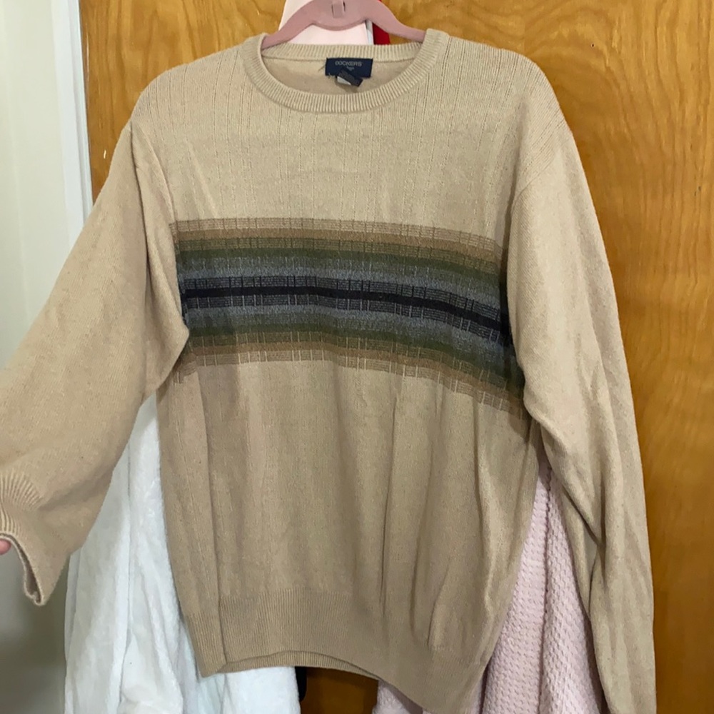 Striped Knit Sweater